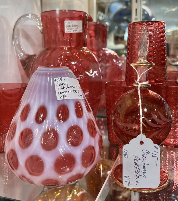 Cranberry glass